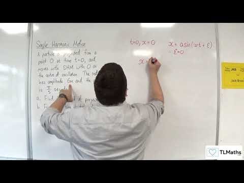 A-Level Further Maths I7-03 Simple Harmonic Motion: Basic Problem