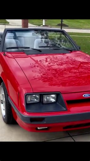 The 1986 Ford Mustang | mustang car