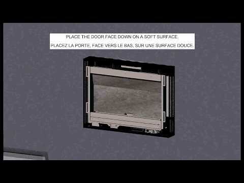 Napoleon WHD31/WHVF31 Door Removal and Installation Tutorial
