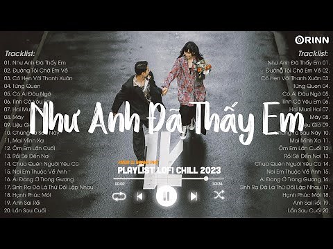 TOP 20 Bản Nhạc Lofi Chill 2023 - Nhạc Ballad Chill Nhẹ Nhàng - Nhạc Lofi Chill Buồn Hot TikTok