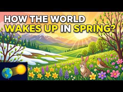 How the World Wakes Up in Spring 🌸 | Science for Kids #science #learningforkids