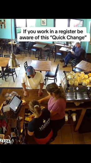 Beware of the Quick Change Scam