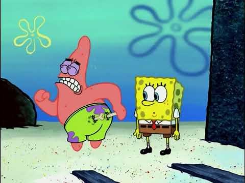 Spongebob Squarepants - Patrick broke his butt