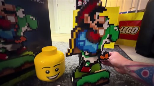 Lego Mario Fun on a Bored Sunday in North Carolina