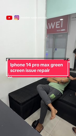 iPhone 14 Pro Max Green Screen Issue Repair