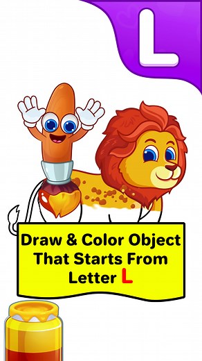 23K views · 136 reactions | 女 L is for Lion! Let's color, sing, and...