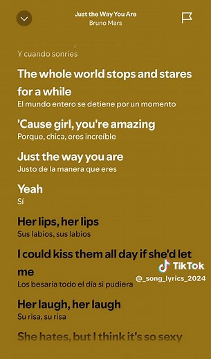 Bruno Mars - Just The Way You Are | Music Video with Lyrics