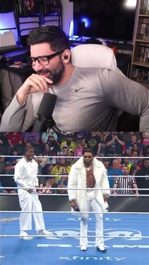 TRICK WILLIAMS STEALS SAMI ZAYN'S PYRO ON SMACKDOWN - #wwe #wwesmackdown