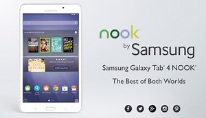 Samsung and Barnes & Noble debut the new Galaxy Tab 4 Nook at $179