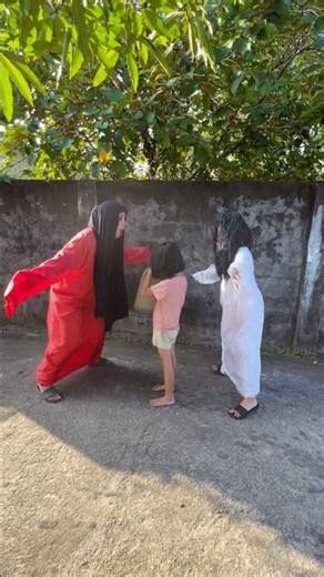 Bocil pura-pura takut sama hantu #kuntilanak #funny #comedy #lucu #humor #drama #filmpendek #shorts