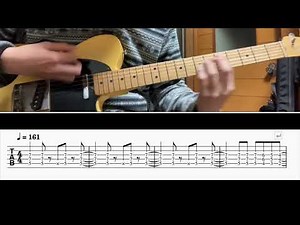 [TAB譜] One Way or Another(Blondie) Guitar riff [ギター]