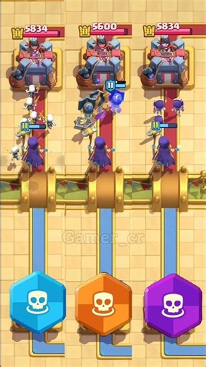 Witch 3 lvl #clashroyale #gaming #chaos #witch #shorts #shortsvideo