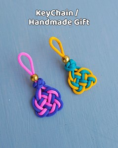 187K views · 3.7K reactions | DIY Keychain with Macrame threads | 10 mins DIY Craft | Arts&Crafts | Facebook