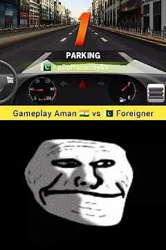 Gameplay Aman 🇮🇳 vs 🇵🇰 Foreigner | online car game #gameplayaman #onlinegame #cargames