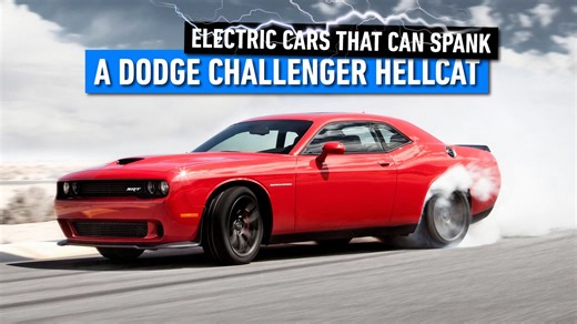 10 Electric Cars that Beat Challenger Hellcat Down The Quarter-Mile