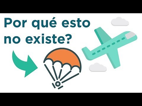 Por qué los aviones no tienen paracaídas?