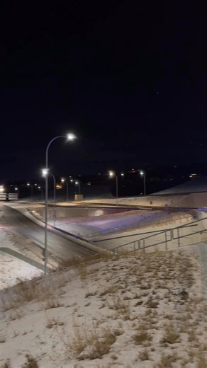 Major water main break shuts down sections of the Trans-Canada HWY (16 Ave NW) near Sarcee Trail W in Calgary, Alberta. #yyc | Braydon Morisseau - Storm Chaser