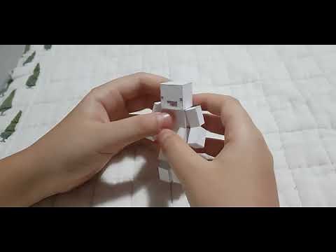 관절 종이모형1 (방패와 검 있음,뉴비얼굴)
