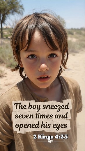 A sneeze? That’s the miracle? If you’re waiting for God to prove Himself with thunder, lightning, or earth-shaking signs… you might miss what He’s already doing. 📖 In the Bible, a boy sneezed - seven times. That was it. No dramatic lights. No booming voices. Just… a sneeze. But that sneeze meant life. That simple, involuntary action signified a promise fulfilled. Maybe the problem isn’t that God isn’t moving - maybe it’s that we’re looking for something louder, bigger, flashier. What if the mir