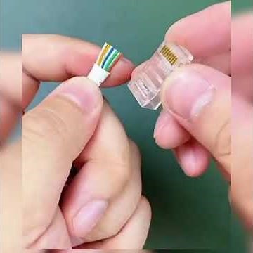 networking connector RJ45 colors scheme