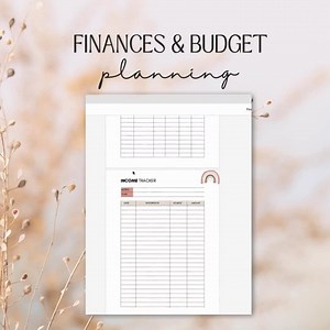 Complete Financial Planner Printable - 10 Pages for Annual Summary, Monthly Budget, Income Tracker, Savings Goals, & More - Instant Download - Etsy Australia