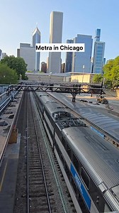 Metra in Chicago #chicagometra #usareels #chicago #downtownchicago | Chicago First