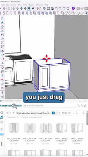 How to: Kitchen Design in Sketchup