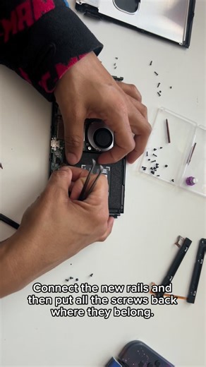 13 reactions | Is your Switch Joy-Con not connecting properly? It might be time for a rail replacement!  Follow along as I show you how to do it yourself and save some cash.  | Angela Crawley | Facebook