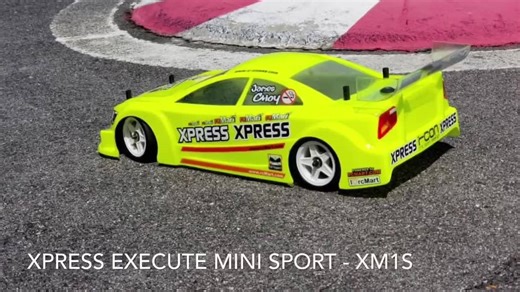 Test Drive of the upcoming Xpress Execute Sport Mini XM1S, the 4WD belt-drive M-Chassis High Performance RC touring car! Available at End Sept 2018 #Xpress #XM1S #mchassis #210mm | RC Xpress