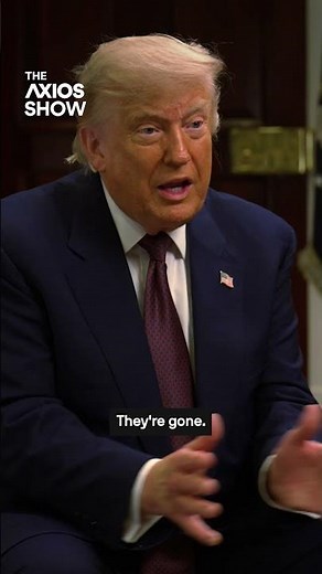 Trump contends Iran War counted as regime change