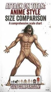 Attack on Titan SIZE COMPARISON