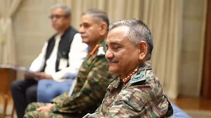 Prime Minister Narendra Modi chairs a meeting with Defence Minister Rajnath Singh, NSA Ajit Doval, CDS and chiefs of all the Armed Forces. | All India Radio News