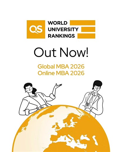 They’re here! The 2026 Global MBA, Business Master’s, and Online MBA Rankings are officially OUT NOW! Whether you’re leveling up your career or exploring new study options, discover which schools are leading the way. QS Global MBA rankings: https://eu1.hubs.ly/H0n5zB90 QS Online MBA rankings: https://eu1.hubs.ly/H0n5q1Y0 QS Business Master's ranking: https://eu1.hubs.ly/H0n5z9c0 #GlobalMBA #OnlineMBA #QSWUR #Bschool | QS Top MBA | Facebook