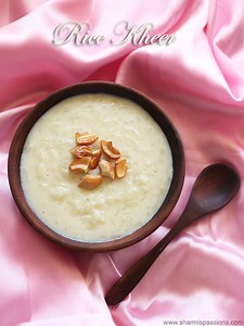 Kheer Recipe (Rice Kheer)