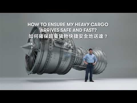 Precision, Safety and Efficiency in Heavylifting | Cathay Cargo 超重貨物的精準、安全與效率 | 國泰貨運