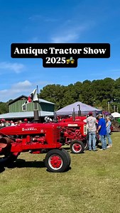 It’s a beautiful day for our Annual Antique Tractor Show! ☀️🚜 | Mike's Farm