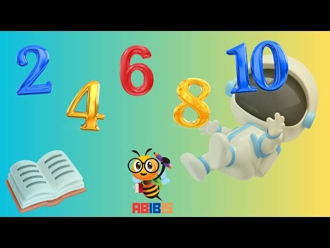 Skip Counting by 2 on a 100 Chart | Practice Counting by Two's with ‪@abibis‬
