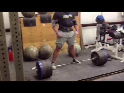 Brian Shaw WSM 2013 Deadlift Training/985 lb Deadlift