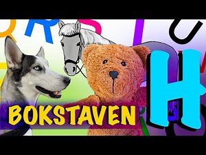 Bokstaven H - Lär dig bokstäver och alfabetet