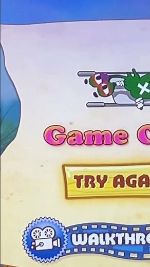 Snail Bob 2 game over