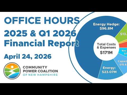 CPCNH Office Hours | 2025 & Q1 2026 Financial Report (April 24, 2026)