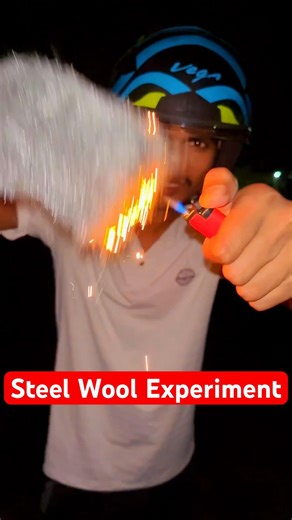 Room me aag ki barish 🔥 #experiment