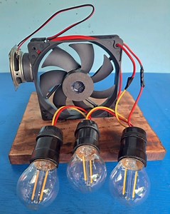 88K views · 1.8K reactions | Free Electricity 15000W Generator with Speaker and DC Colling Fan 220V Electronic Project | Free Energy Generator | Facebook