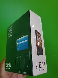 Creative Zen Vision M Audio Video MP3 Media Player w/ AM FM Radio Voice Recorder | eBay