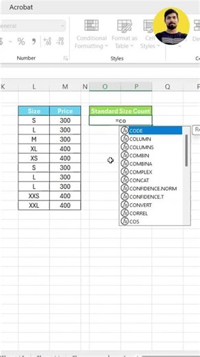 Using ? Wildcard COUNTIF Formula #excel #exceltips #shorts