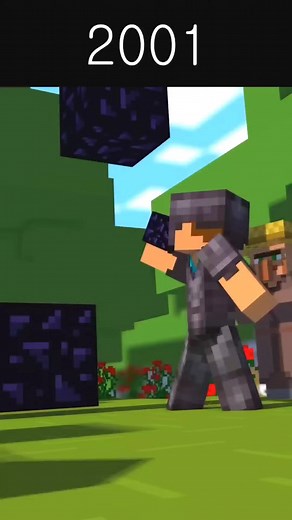 12K views · 602 reactions | Evolution of Nether portal - Minecraft #reels #video #animation | Vikcraft | Facebook