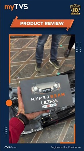 This LED Upgrade Changed the whole look 😍 | myTVS LED Light for Innova | #ledlights #innova #shorts