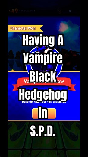 Sonic Prime Dash (Gameplay #42): Having A Vampire Shadow