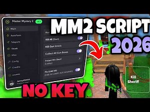 MM2 SCRIPT 2026 | Autofarm + Aimbot, Esp Script (no key)