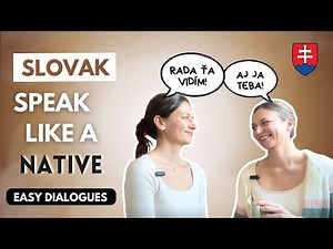 Easy conversations | Learn Slovak Online 🇸🇰